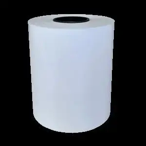 Nakagawa Linerless Restickable Labels 58 mm x 70 m — roll of adhesive labels
