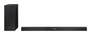 Sharp HT-SBW320 Soundbar skaļrunis 2.1 kanāli 360 W melns ar bezvadu zemfrekvences skaļruni un Bluetooth