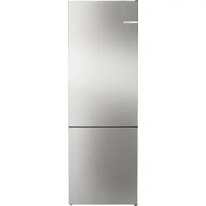 Bosch Serie 4 KGN492IAF ledusskapis Brīvi stāvošs 440 L A Nerūsējošais tērauds