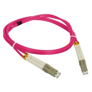 Network patch cord A-LAN OM4 MM LC-LC duplex 50/125 µm LSOH 2.0 m (purple)