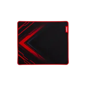Игровой коврик для мыши Marvo Scorpion G49 Large с микрофибровой поверхностью и прошитыми краями, черно-красный