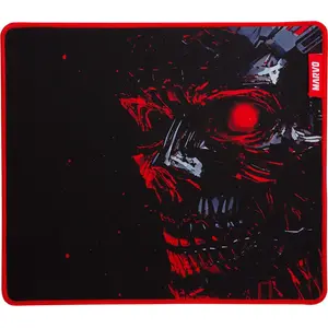 Mouse Pad Marvo Noob M Black-Red G53 Marvo