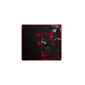 Игровой коврик Marvo Scorpion G52 Noob L черно-красный большого размера с нескользящим основанием и прошитыми краями