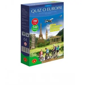 Board game Alexander Quiz o Europie mini Educational 10 years Family