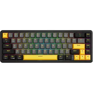 Mechanical keyboard Marvo M40 Magnetic Outemu Pink Crystal with Outemu switches, compact layout