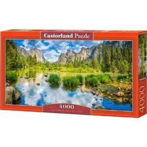 Jigsaw Puzzle Castorland 4000 pieces - Yosemite Valley USA, panoramic landscape puzzle