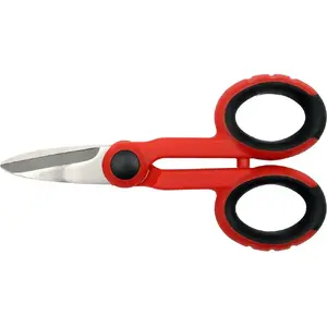 Electrician's Scissors Yato YT-1974 Black Red Stainless Steel 140mm