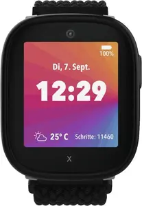 Xplora X6Play 2nd Gen viedpulkstenis, 1.52" TFT skārienekrāns, 4G, eSIM, GPS, IP68, melns