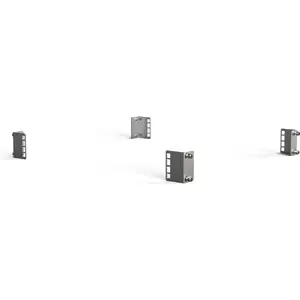 Bracket set SCHROFF 19" Winkel­satz 4 pcs model 23130274 for 19-inch racks