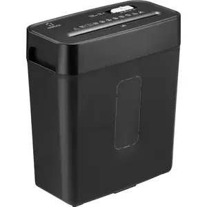 Paper shredder Renkforce RF-PPS-11L – 6-sheet capacity, particle cut 4 x 32 mm, security P-4, 12 L bin