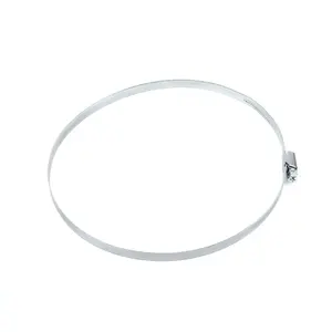 Hose clamp GEKO W1 9 mm, adjustable diameter 200–220 mm