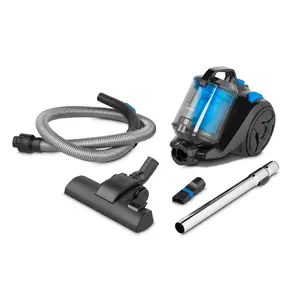MEDION MD 12078 Cylinder Vacuum Cleaner 800 W Bagless 2 L HEPA Filter Cyclonic