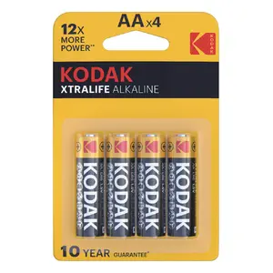 Alkaline AA battery Varta for household devices 1.5V (pack of 4)