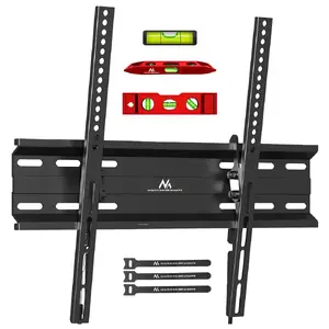 Wall TV mount MACLEAN MC-748A VESA 100x100–400x400 mm Tilt Black Load up to 45 kg