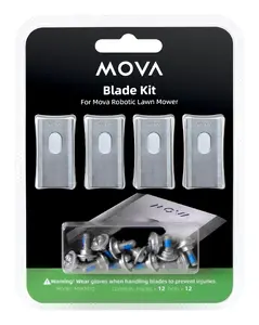 Запасной нож для газонокосилки MOVA MBKM10 для Mova 1000/600, 160×120×15 мм, 12 шт.