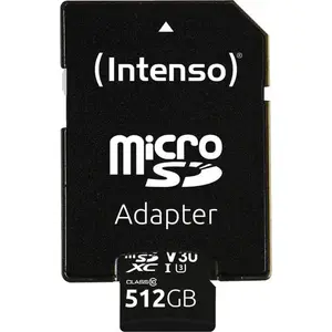 MicroSDXC karte Intenso 512GB UHS-I Class 10 3433493