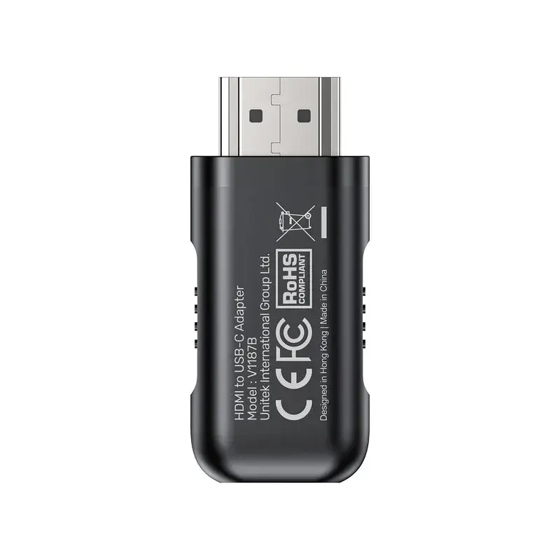 HDMI to USB-C adapter Unitek V1187BBK01 Photo 5