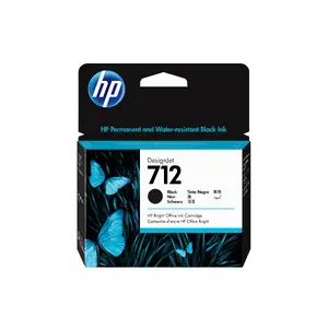 Картридж черного чернил HP 712 80 мл для DesignJet T210 T230 T250 T630 T650
