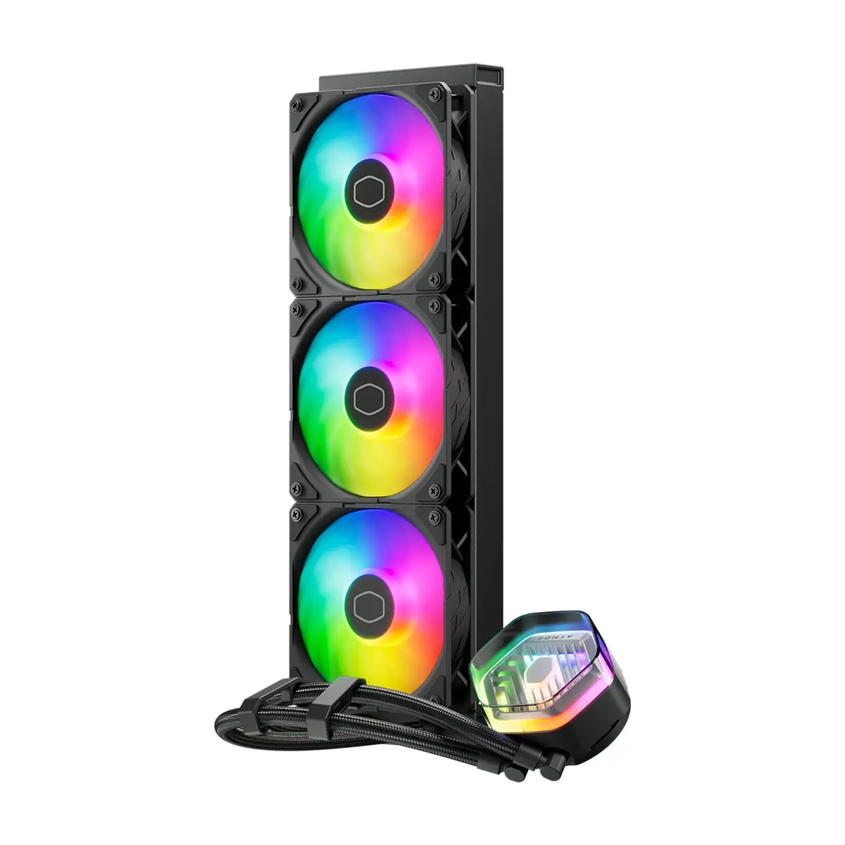 Система жидкостного охлаждения Cooler Master MasterLiquid 360 ATMOS Photo 2