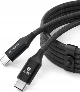 USB-C cable ORICO CDX 100W 5A Power Delivery 1m — black