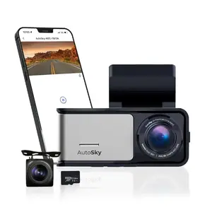 Dash Cam AutoSky 4K Dash Cam Pro Front 4K Rear 1080P GPS ADC888