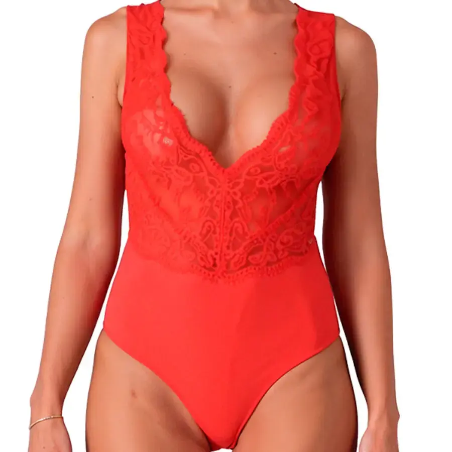 PASSION EVALIE RED L/XL bodysuit Photo 2