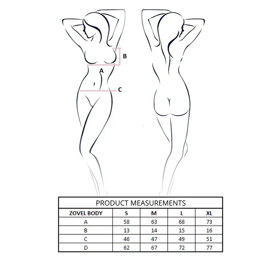 Bodysuit Passion ZOVEL BODY LIGHT PINK Photo 4