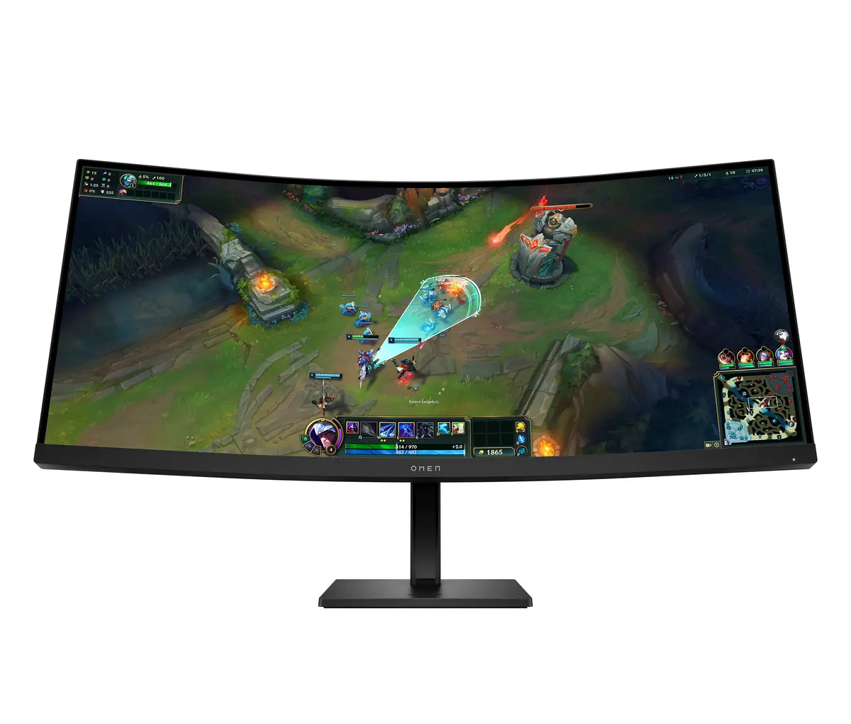HP OMEN 34c G2 Izliekts spēļu