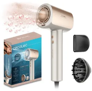 Фен Cecotec DryGlam Nano Plasma Champagne 802