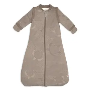Спальный мешок для младенца LODGER Hopper Matcha Turtle с отстегивающимися рукавами, размер 50/62