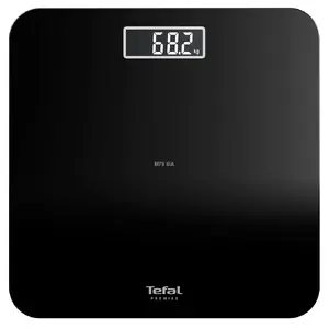 Tefal Premiss PP1800V0 Elektroniskie personīgie svari Melns LCD 160 kg maksimālā slodze 100 g precizitāte