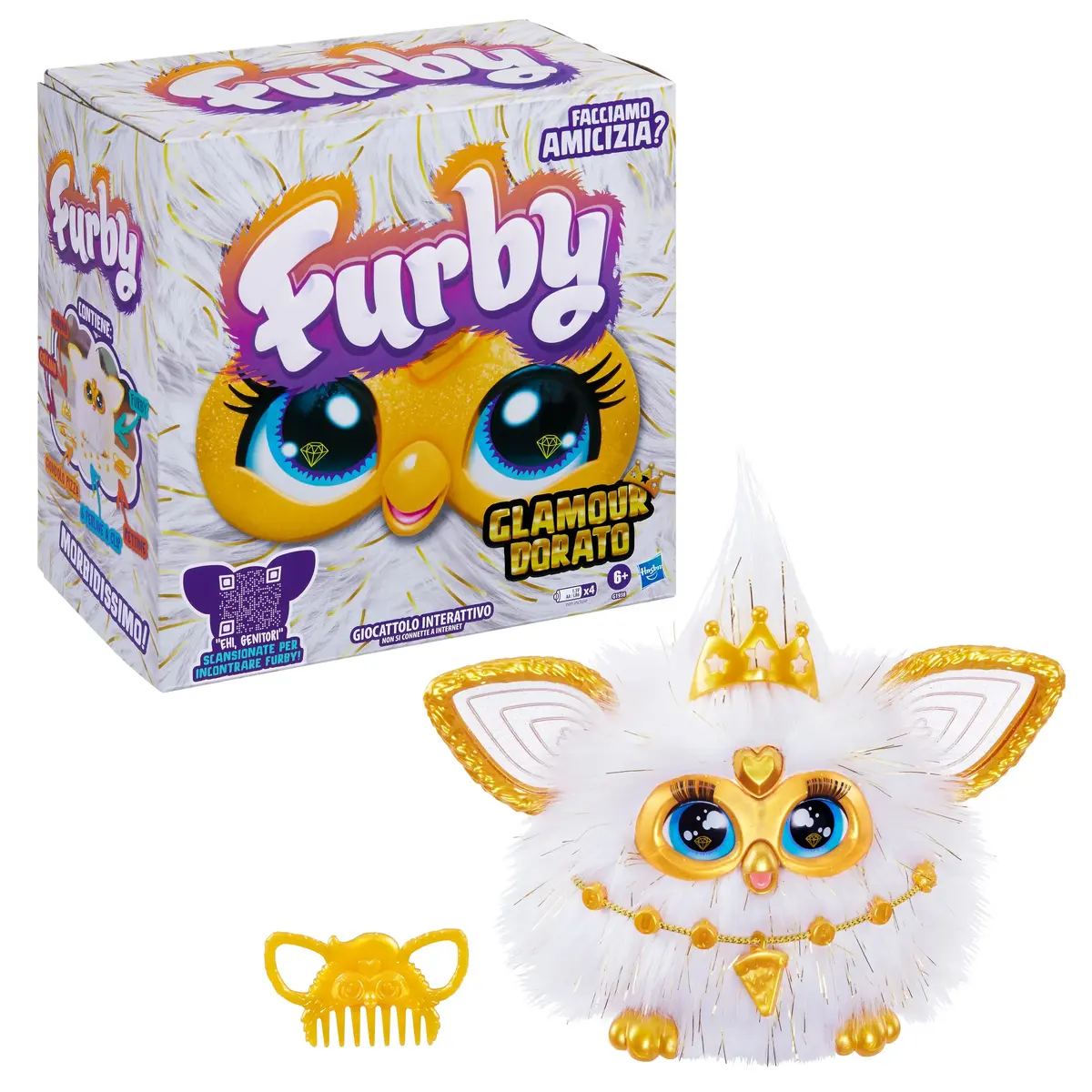 Interaktīvā rotaļlieta FURBY Gold Glam G1938 Photo 3