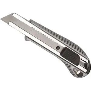 Folding Knife Dedra M9017P — pocket folding utility knife, 18 mm blade width