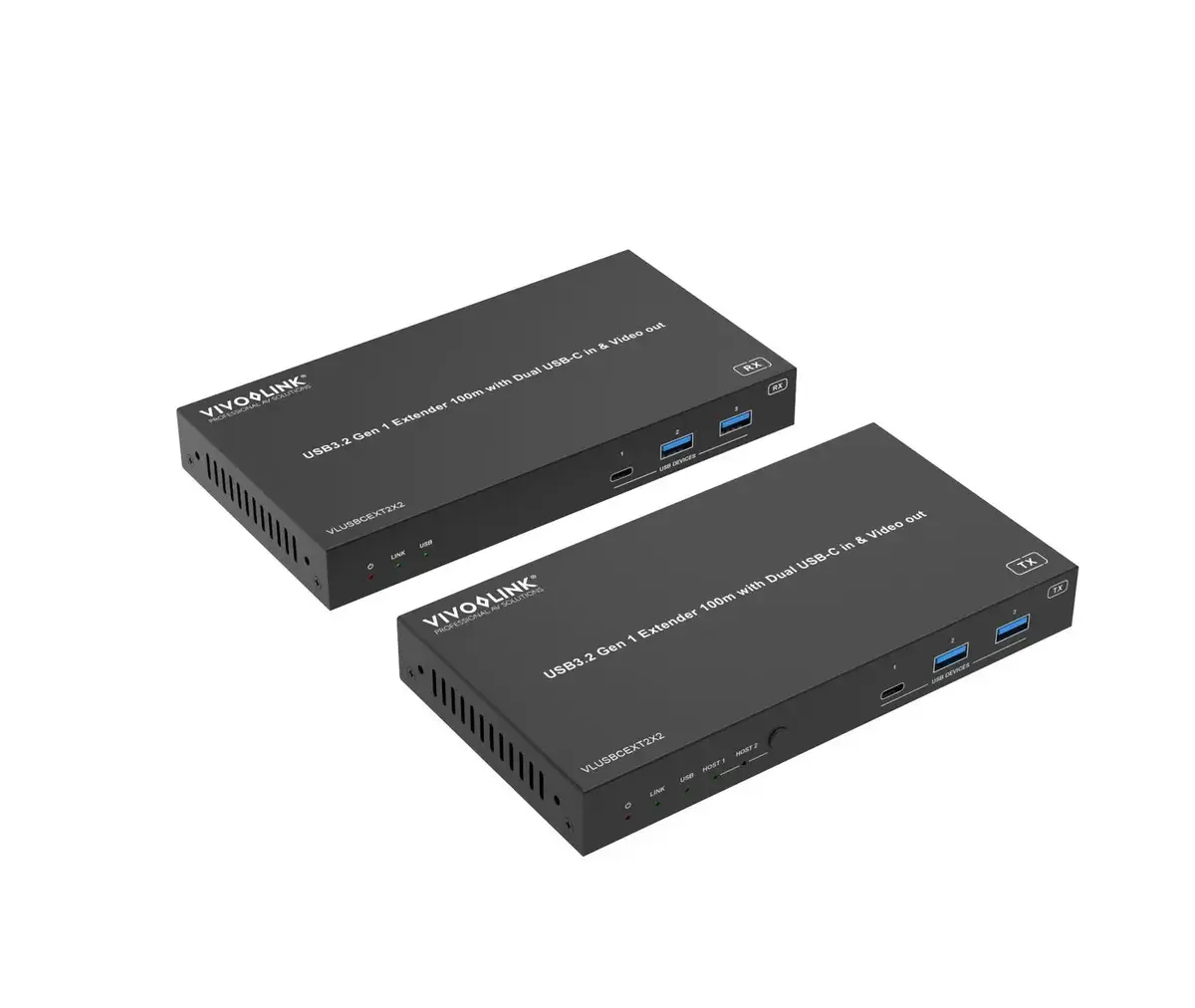 KVM удлинитель Vivolink VLUSBCEXT2X2 Photo 3