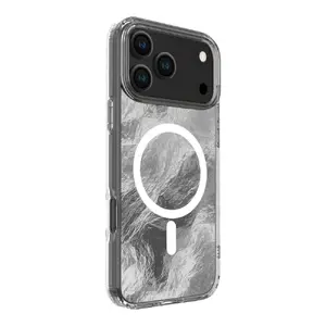 Чехол для iPhone 17 Pro Max Evelatus IMD Glacier с MagSafe, серый
