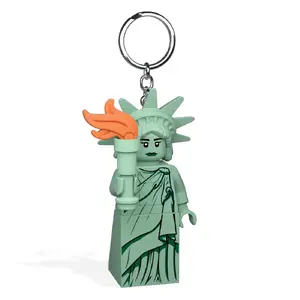 Keychain LEGO Euromic Statue of Liberty Multicolour Figure