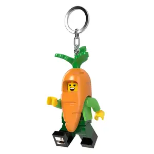 Keychain LEGO Minifigures Light Carrot Mascot Euromic Multicolour