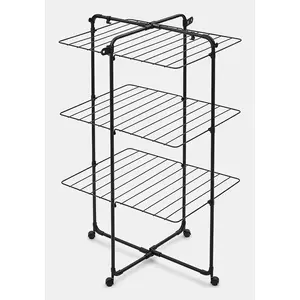 Напольная сушилка Brabantia 303982 Сталь Черный 760x590x1260мм