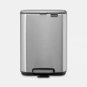 Pedal bin BRABANTIA Bo 4L Matt Steel Fingerprint Proof – 4 L capacity, pedal-operated, fingerprint-resistant finish