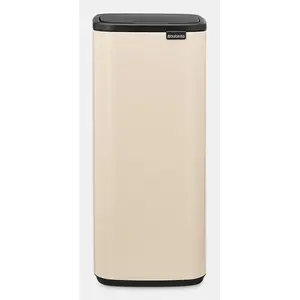 Brabantia Bo Touch Bin 10 L Rectangular Steel Beige