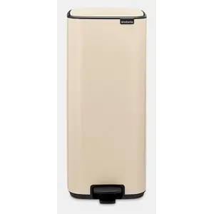 Brabantia Bo Pedal atkritumu tvertne 30 L Taisnstūra Tērauds Bežs