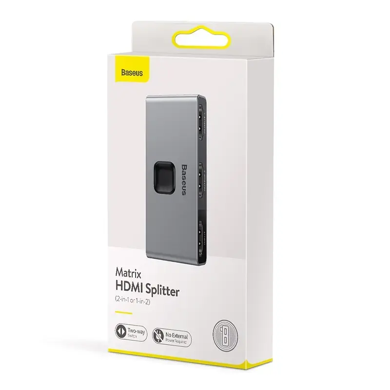 Разветвитель Baseus Matrix HDMI 4K HD Splitter Photo 6