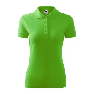 Sieviešu polo krekls MALFINI ADL 21092 pikē, Apple green, īsām piedurknēm