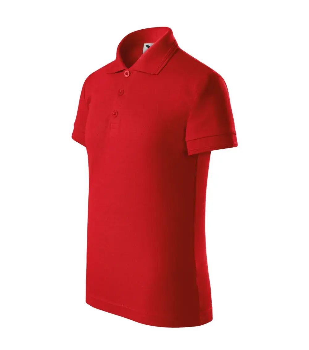 Детская футболка-поло MALFINI Pique Polo Red ADL 22207 Photo 3