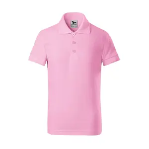 Детская поло MALFINI Pique Polo Pink ADL 22230 — пике, короткие рукава