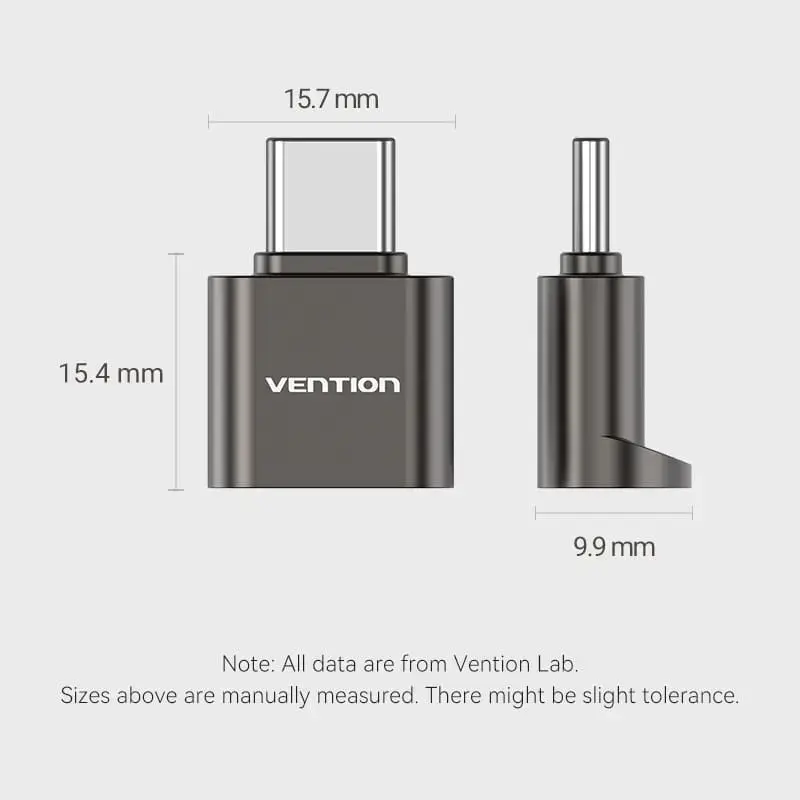 Картридер Vention CLMH0 USB 2.0 Type-C для MicroSD Photo 3