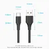 Кабель Vention USB 2.0 A Male to C Male 3A Photo 16