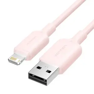 Кабель USB‑to‑Lightning Vention LAMPF 1 м — USB 2.0 для зарядки и передачи данных