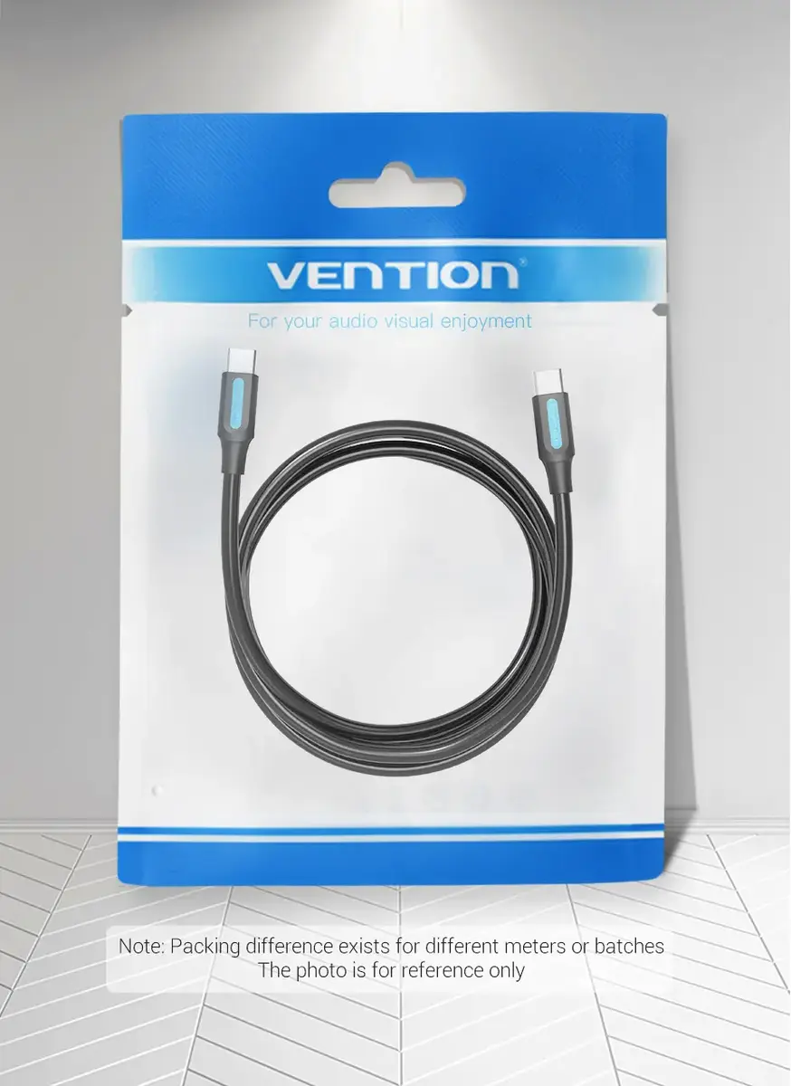 Vention USB 2.0 C Male to Male kabelis 1M Photo 13