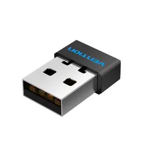 Адаптер USB Wi-Fi Vention 2.4G Black Беспроводной USB WLAN 150 Mbit/s